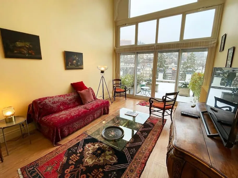 Apartment Merveilleux Duplex Royat Vue France